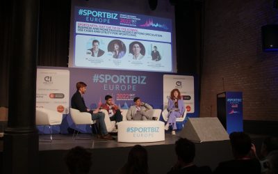 Above Sport participo en SportBiz Europe tratando sobre los NFTs en el Deporte.